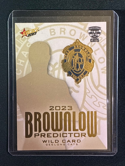 2023 Footy Stars GEELONG CATS WILD CARD Brownlow Predictor Gold 242/260