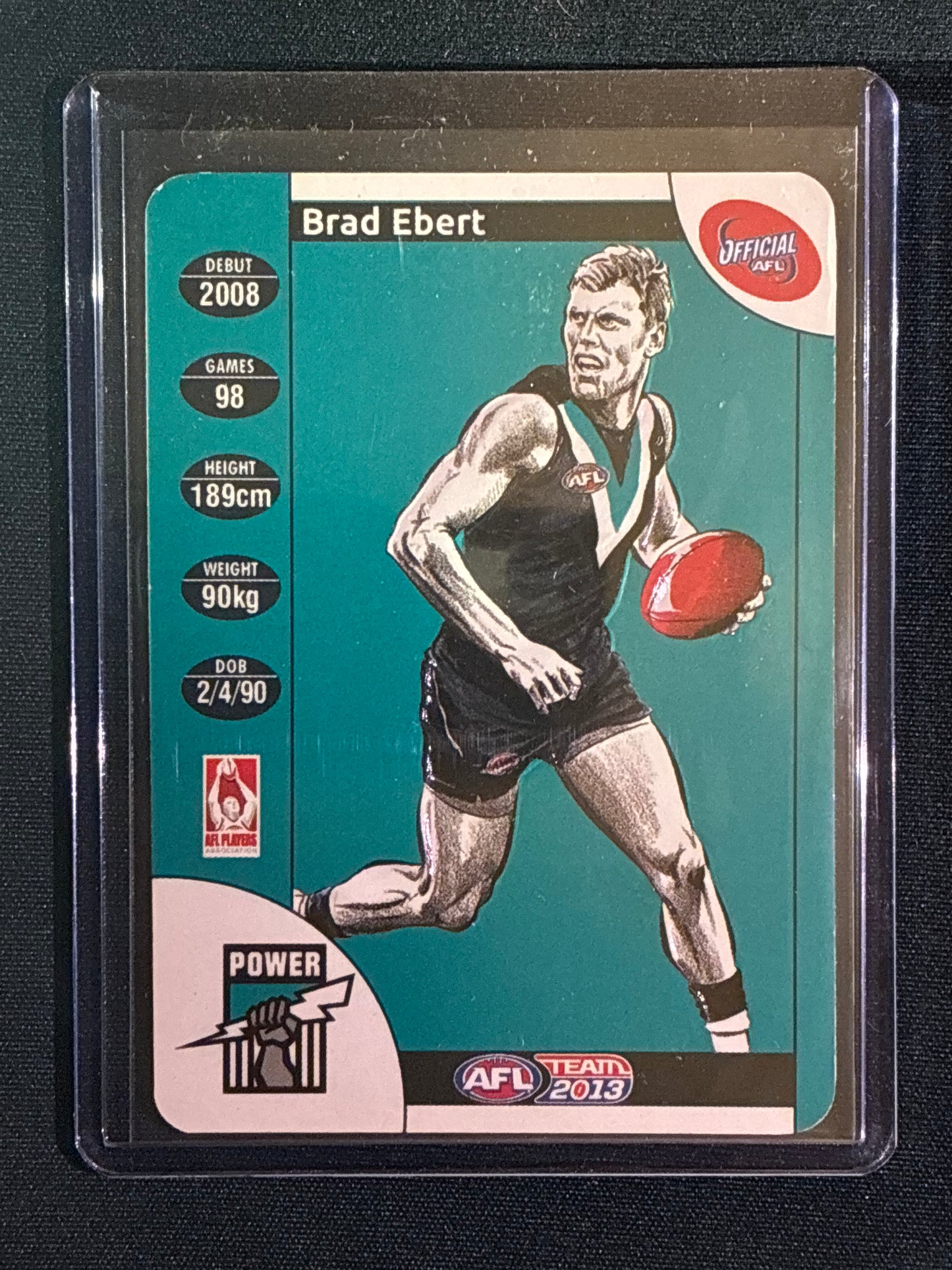 2013 Team Coach BRAD EBERT Star Wildcard Gold Teamcoach #13