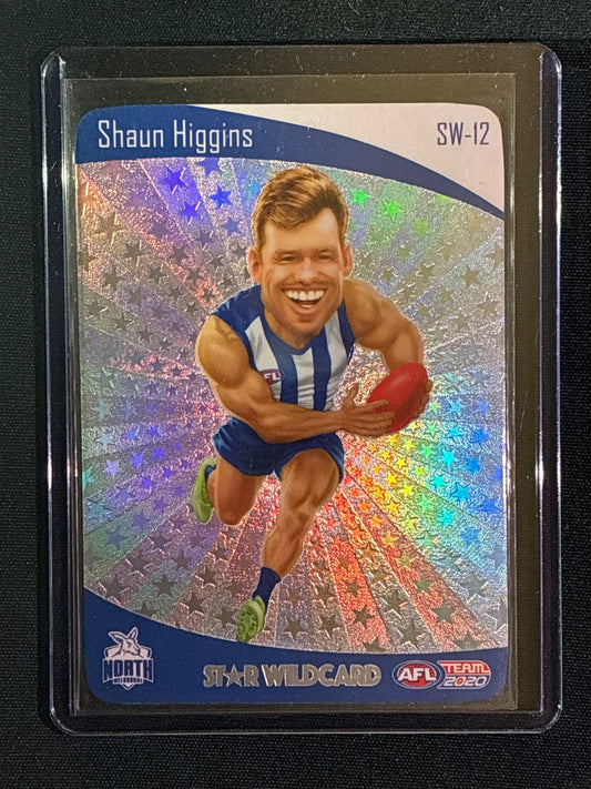 2020 Team Coach SHAUN HIGGINS Star Wildcard Silver Teamcoach #12