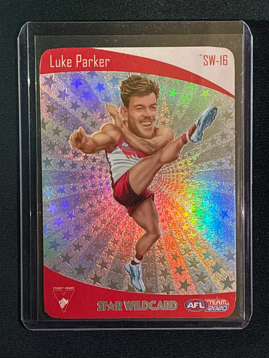 2020 Team Coach LUKE PARKER Star Wildcard Silver Teamcoach #16