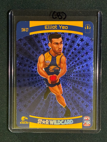 2021 Team Coach ELLIOT YEO Star Wildcard Teamcoach #17 (B)
