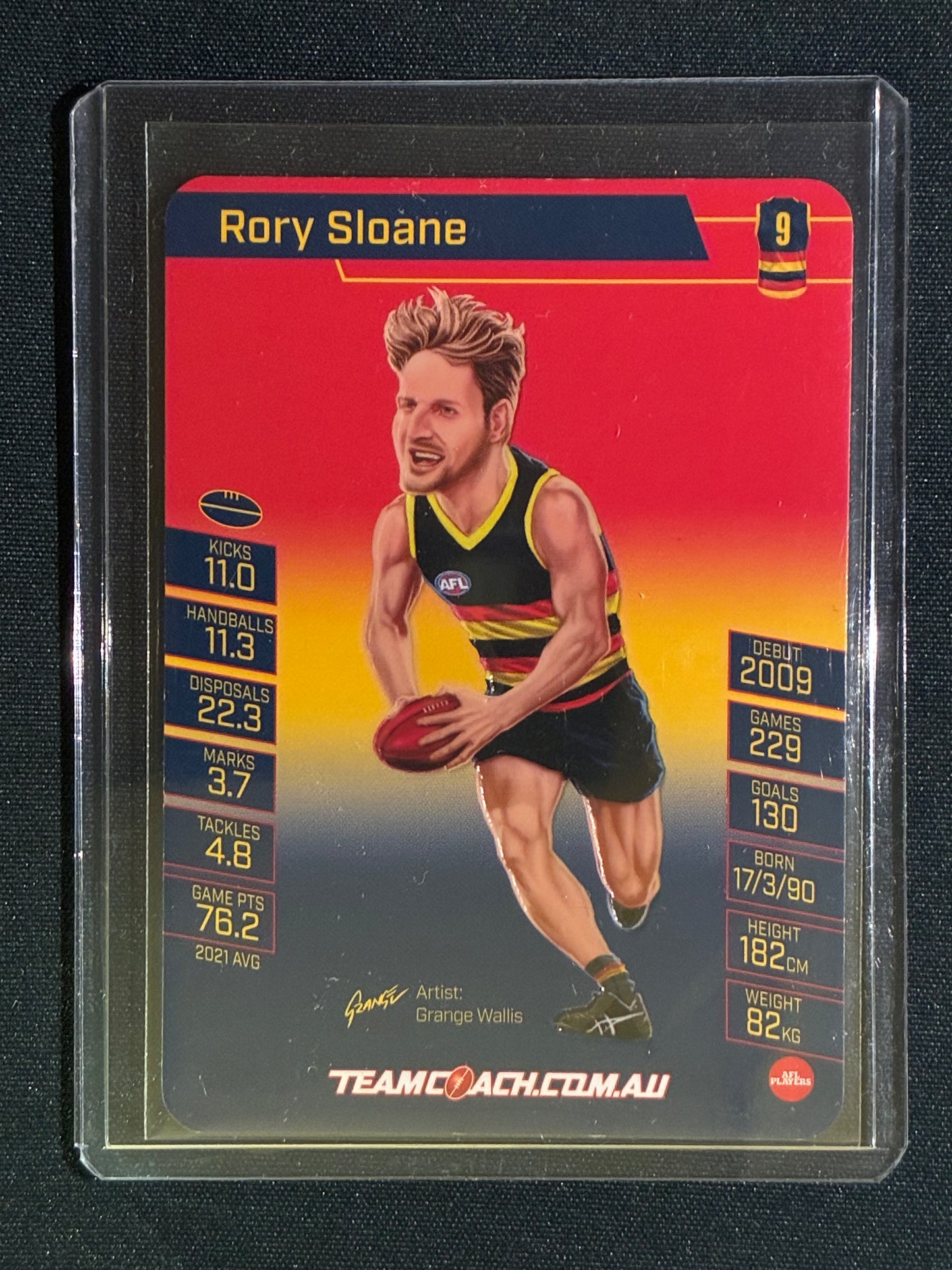 2022 Team Coach RORY SLOANE Star Wildcard Teamcoach #1