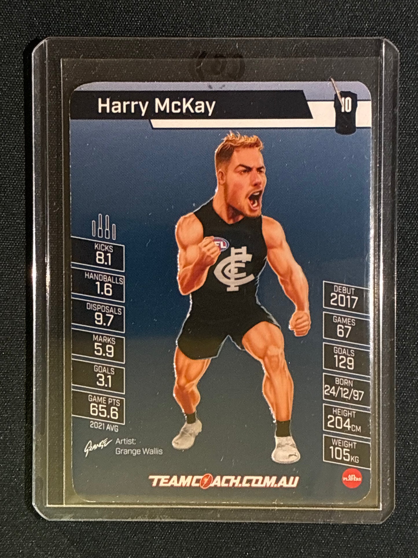 2022 Team Coach HARRY MCKAY Star Wildcard Teamcoach #3 (B)