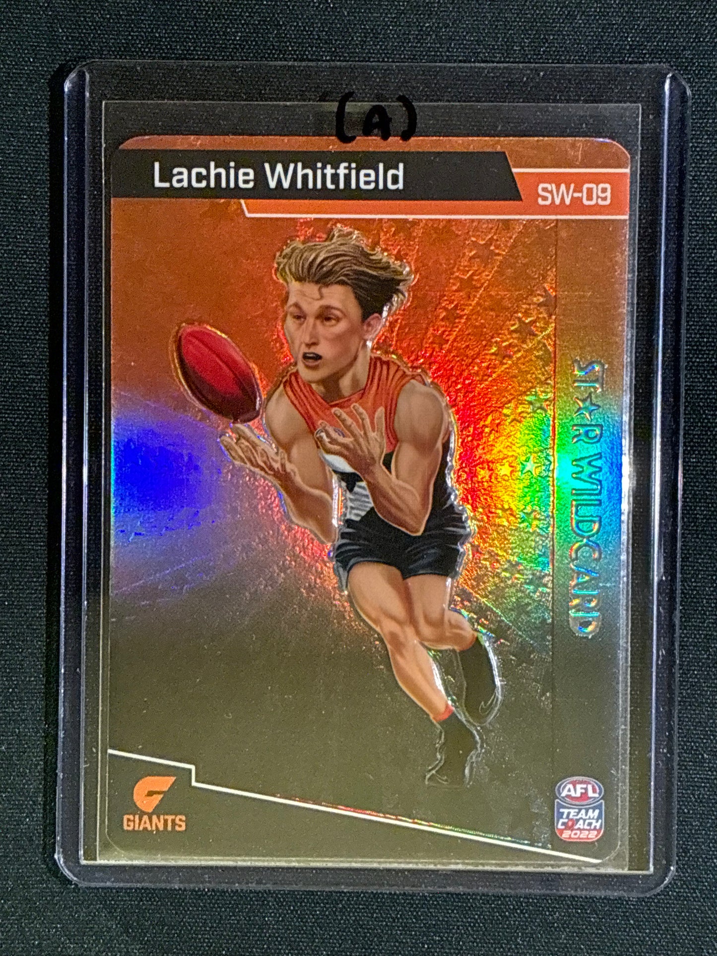 2022 Team Coach LACHIE WHITFIELD Star Wildcard Teamcoach #9 (A)