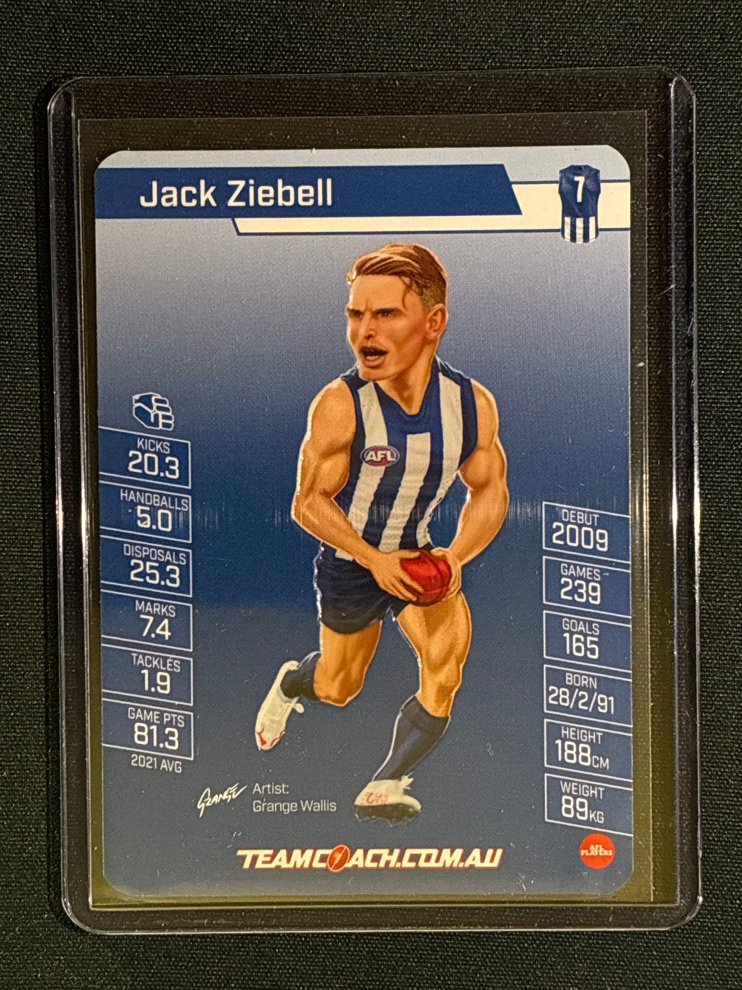 2022 Team Coach JACK ZIEBELL Star Wildcard Teamcoach #12