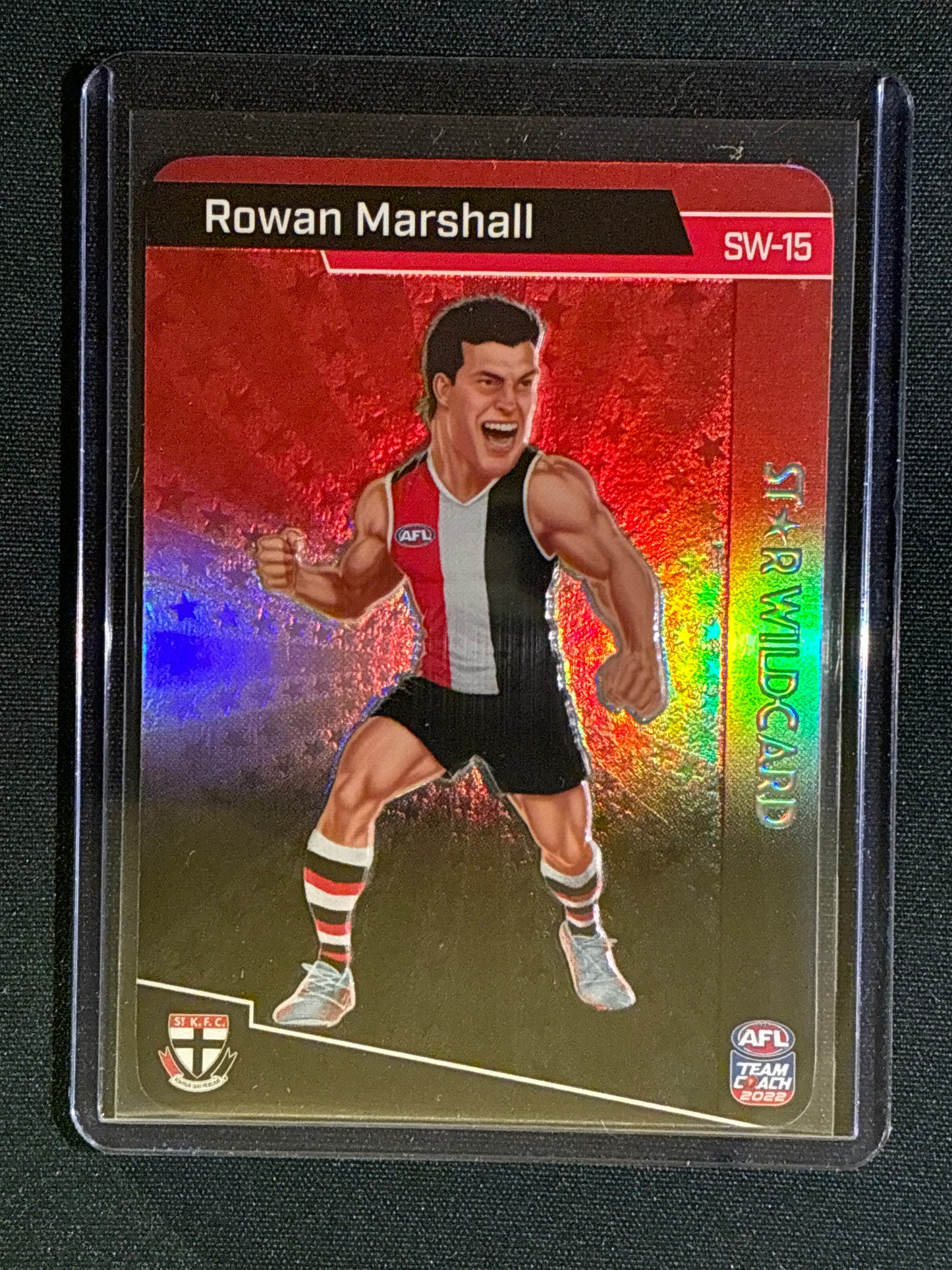 2022 Team Coach ROWAN MARSHALL Star Wildcard Teamcoach #15