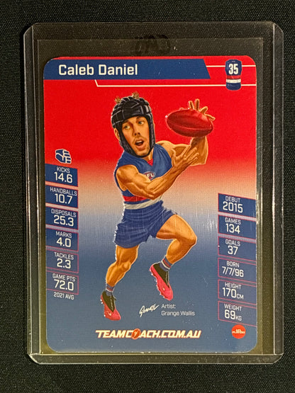 2022 Team Coach CALEB DANIEL Star Wildcard Teamcoach #18 (A)