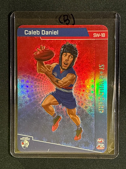 2022 Team Coach CALEB DANIEL Star Wildcard Teamcoach #18 (B)