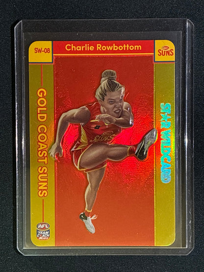 2023 Team Coach AFLW CHARLIE ROWBOTTOM Star Wildcard Teamcoach #8