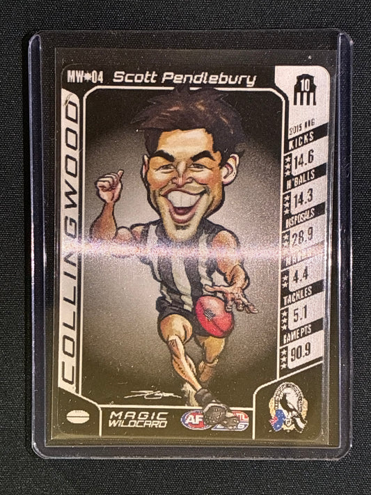 2016 Team Coach SCOTT PENDLEBURY Magic Wildcard Lenticular Teamcoach #4