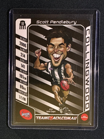 2016 Team Coach SCOTT PENDLEBURY Magic Wildcard Lenticular Teamcoach #4