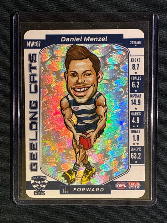 2017 Team Coach DANIEL MENZEL Magic Wildcard Silver Teamcoach #7