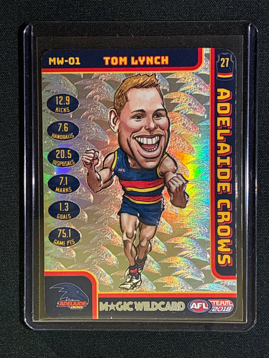 2018 Team Coach TOM LYNCH Magic Wildcard Silver Teamcoach #1