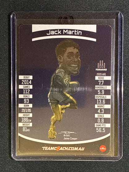 2021 Team Coach JACK MARTIN Magic Wildcard Teamcoach #3 (A)