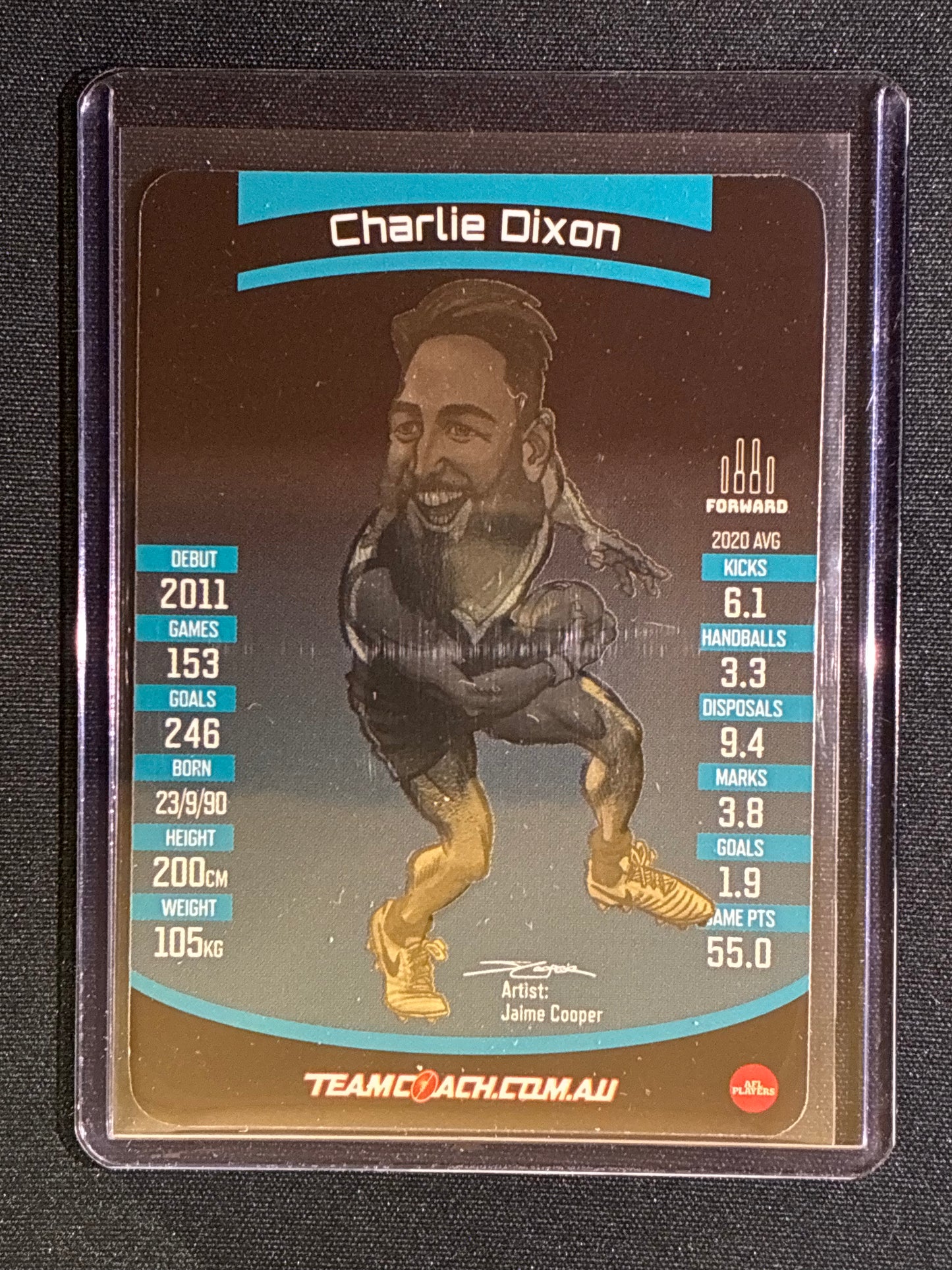 2021 Team Coach CHARLIE DIXON Magic Wildcard Teamcoach #13