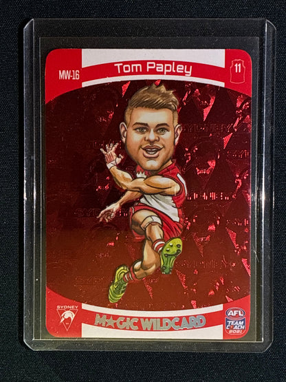2021 Team Coach TOM PAPLEY Magic Wildcard Teamcoach #16