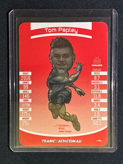 2021 Team Coach TOM PAPLEY Magic Wildcard Teamcoach #16