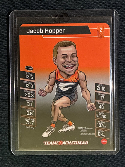 2022 Team Coach JACOB HOPPER Magic Wildcard Teamcoach #9 (A)