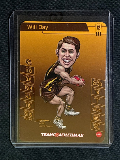 2022 Team Coach WILL DAY Magic Wildcard Teamcoach #10 (C)