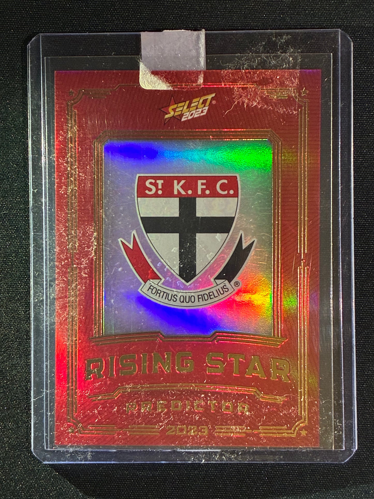 2023 Footy Stars ST. KILDA SAINTS Rising Star Predictor Gold 139/260