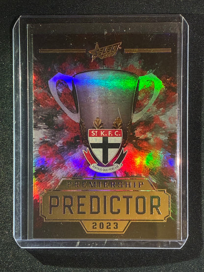 2023 Footy Stars ST. KILDA SAINTS Premiership Predictor Gold 163/260