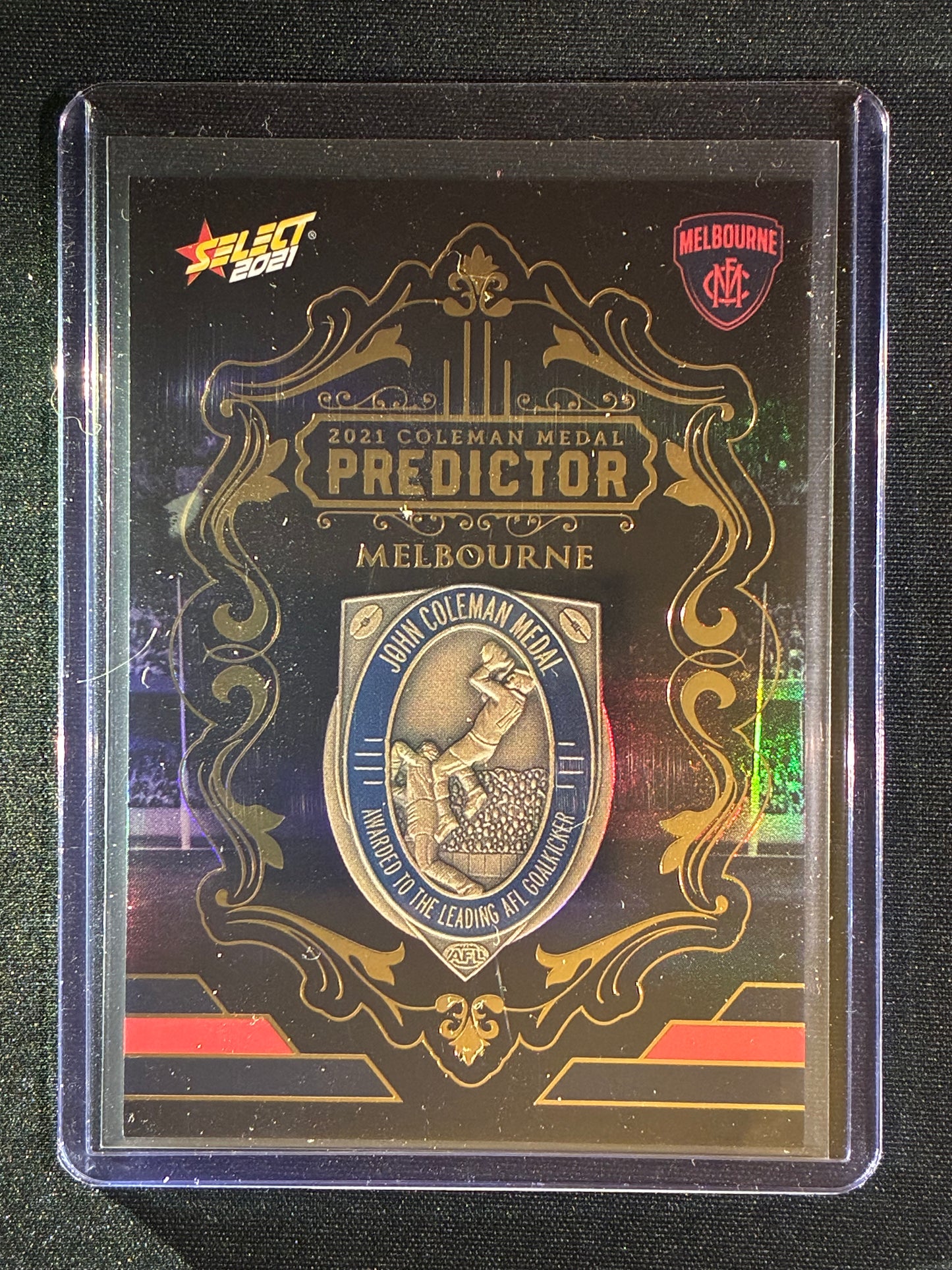 2021 Footy Stars MELBOURNE DEMONS Coleman Medal Predictor Gold 113/140