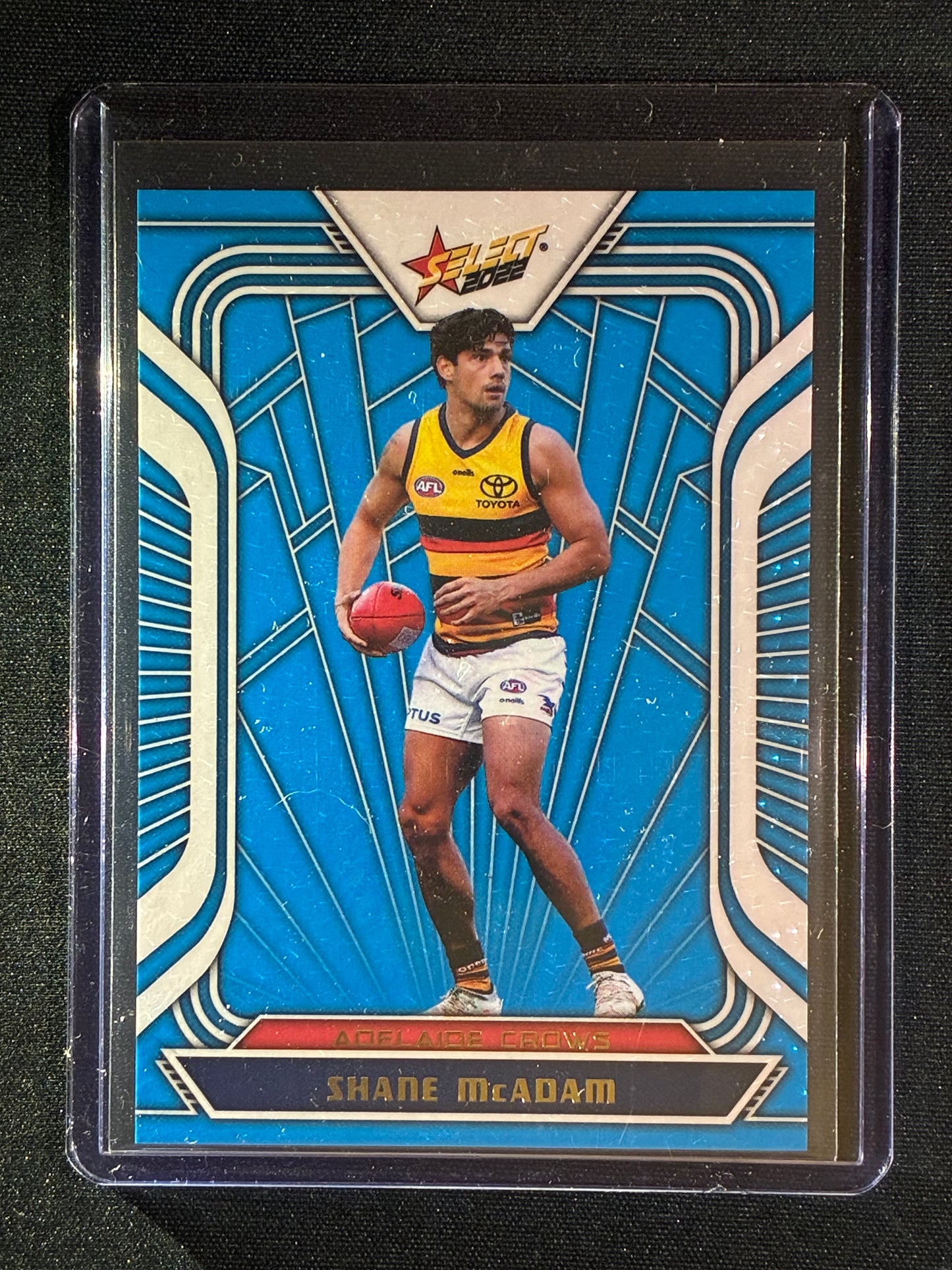 2022 Footy Stars SHANE MCADAM Fractured Arctic Blue 83/190