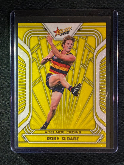2022 Footy Stars RORY SLOANE Fractured Acid Yellow 100/145