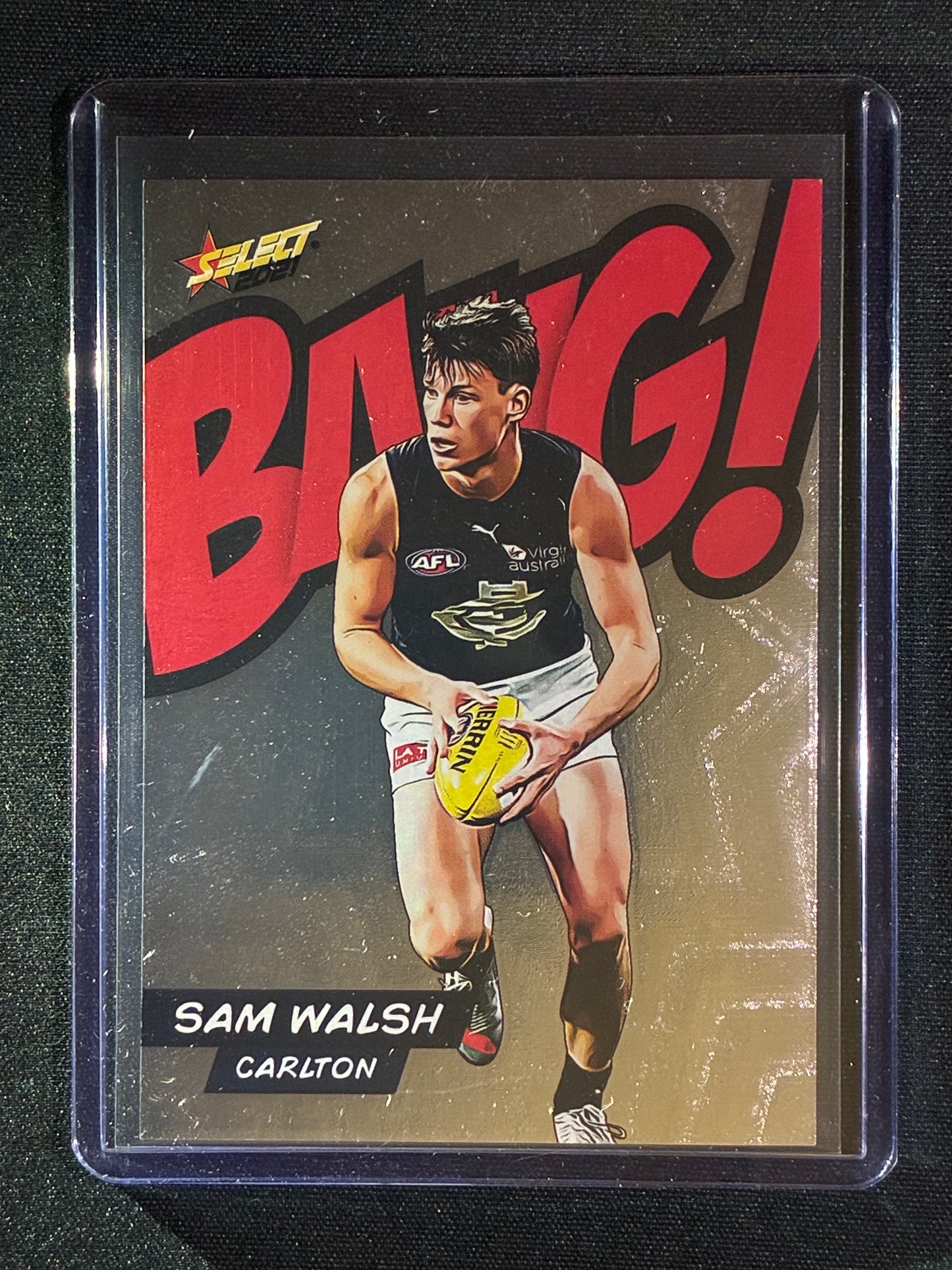 2021 Footy Stars SAM WALSH Bang! Kaboom 39/210