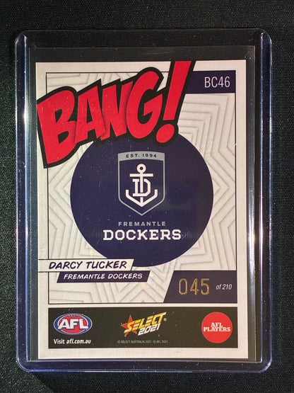 2021 Footy Stars DARCY TUCKER Bang! Kaboom 45/210