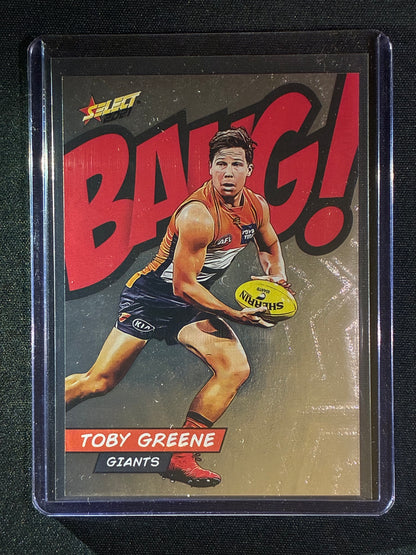 2021 Footy Stars TOBY GREENE Bang! Kaboom 72/210