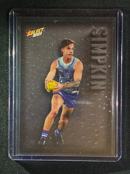2023 Footy Stars JY SIMPKIN Carbonized Carbon 114/195