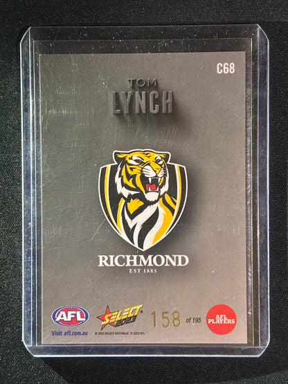 2023 Footy Stars TOM LYNCH Carbonized Carbon 158/195