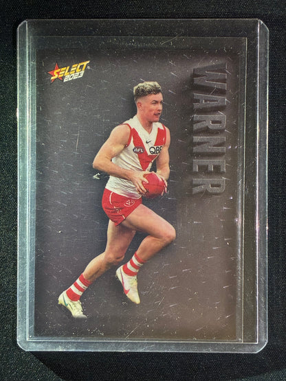2023 Footy Stars CHAD WARNER Carbonized Carbon 132/195