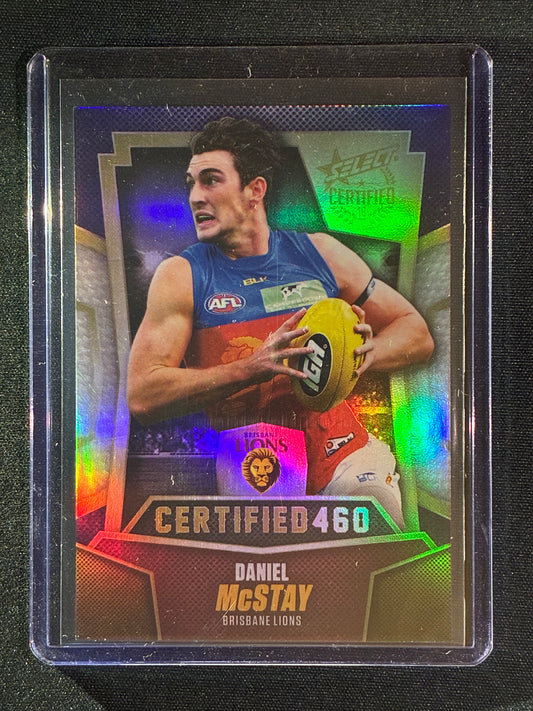 2016 Certified DANIEL MCSTAY Certified 460 124/460