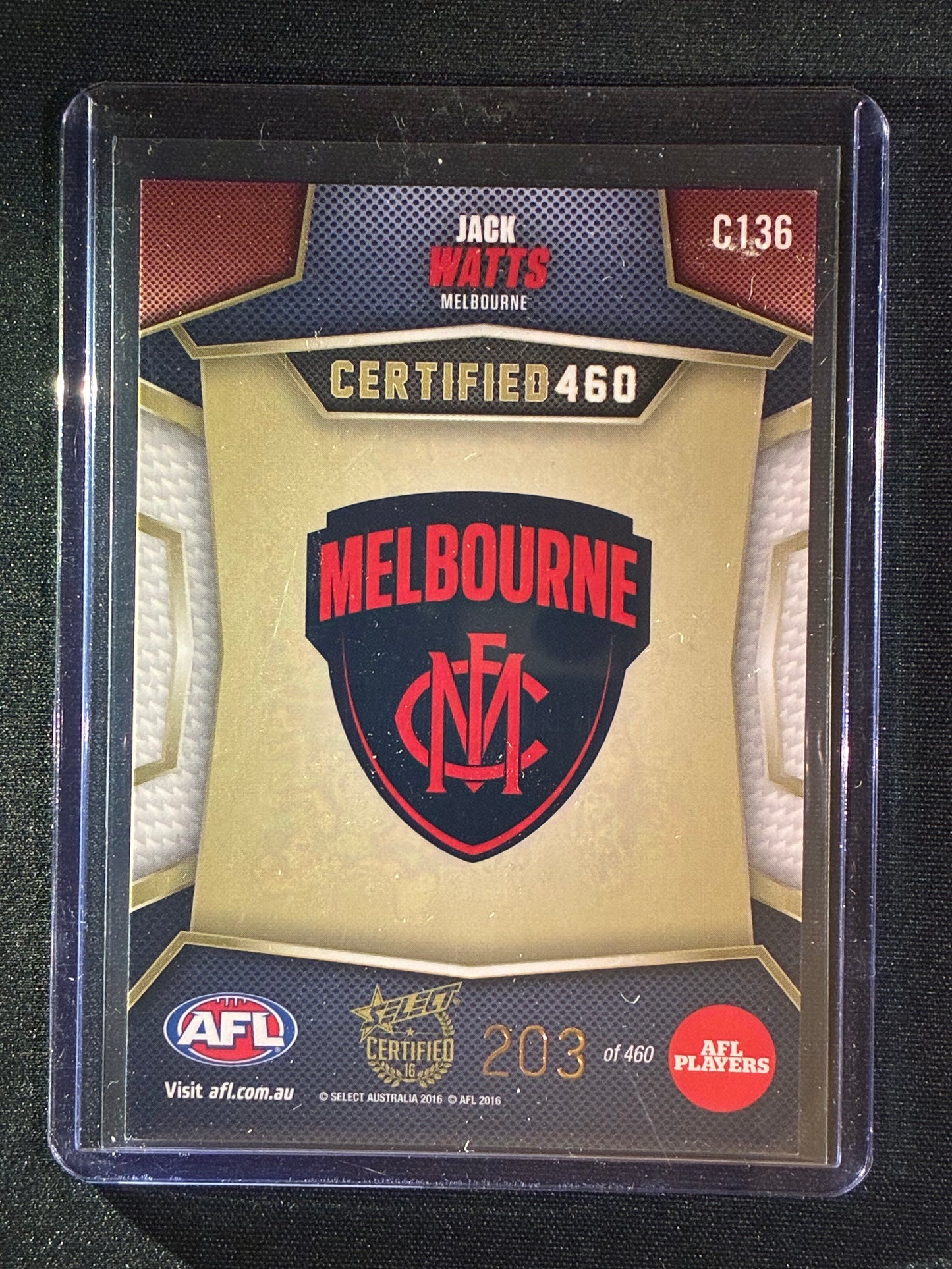 2016 Certified JACK WATTS Certified 460 203/460