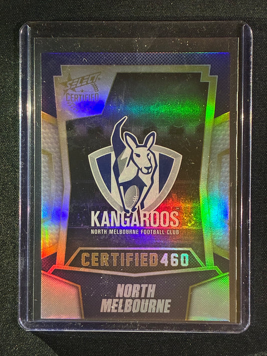 2016 Certified NORTH MELBOURNE KANGAROOS LOGO CHECKLIST Certified 460 259/460