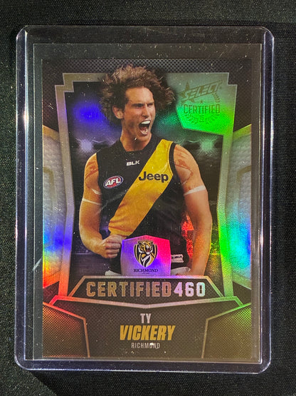 2016 Certified TY VICKERY Certified 460 425/460