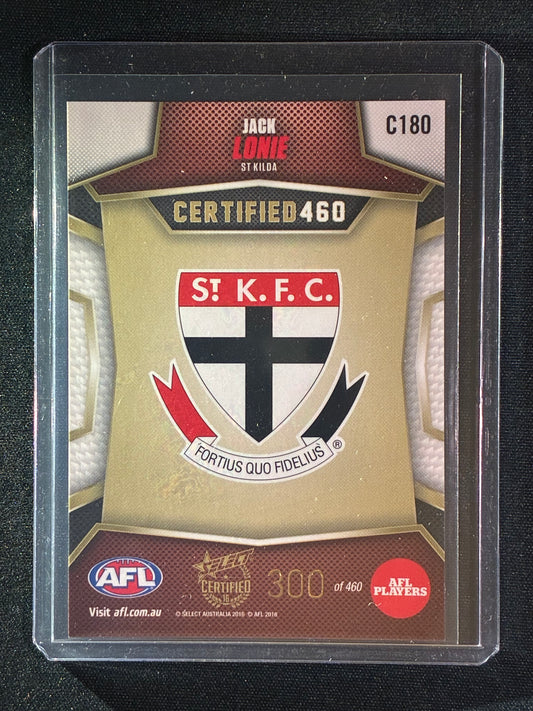 2016 Certified JACK LONIE Certified 460 300/460
