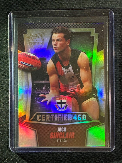 2016 Certified JACK SINCLAIR Certified 460 327/460