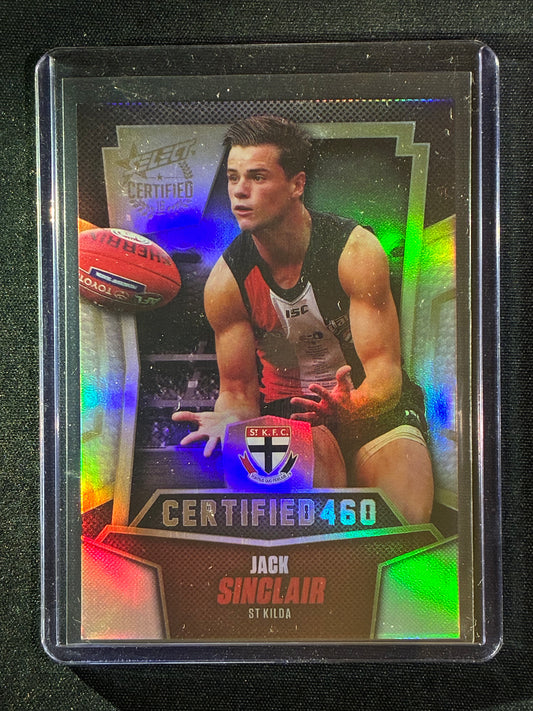 2016 Certified JACK SINCLAIR Certified 460 327/460