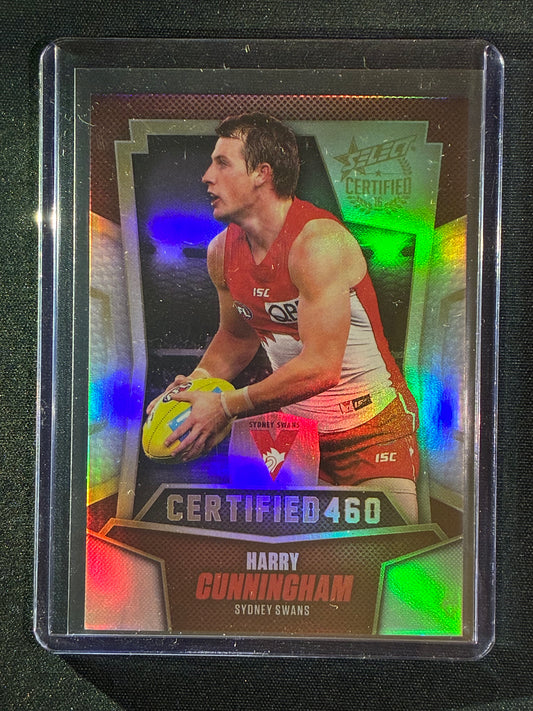 2016 Certified HARRY CUNNINGHAM Certified 460 456/460