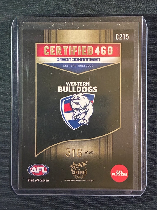 2017 Certified JASON JOHANNISEN Certified 460 316/460