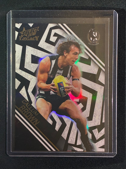 2018 Legacy CALLUM BROWN Holographic Parallel 96/350