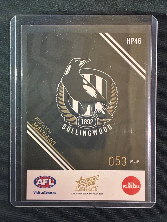 2018 Legacy BRAYDEN MAYNARD Holographic Parallel 53/350