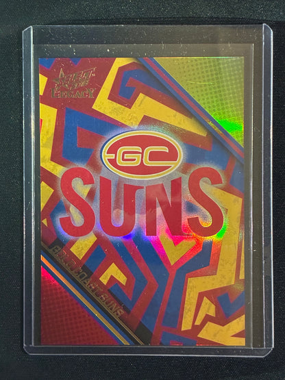 2018 Legacy GOLD COAST SUNS LOGO CHECKLIST Holographic Parallel 198/350