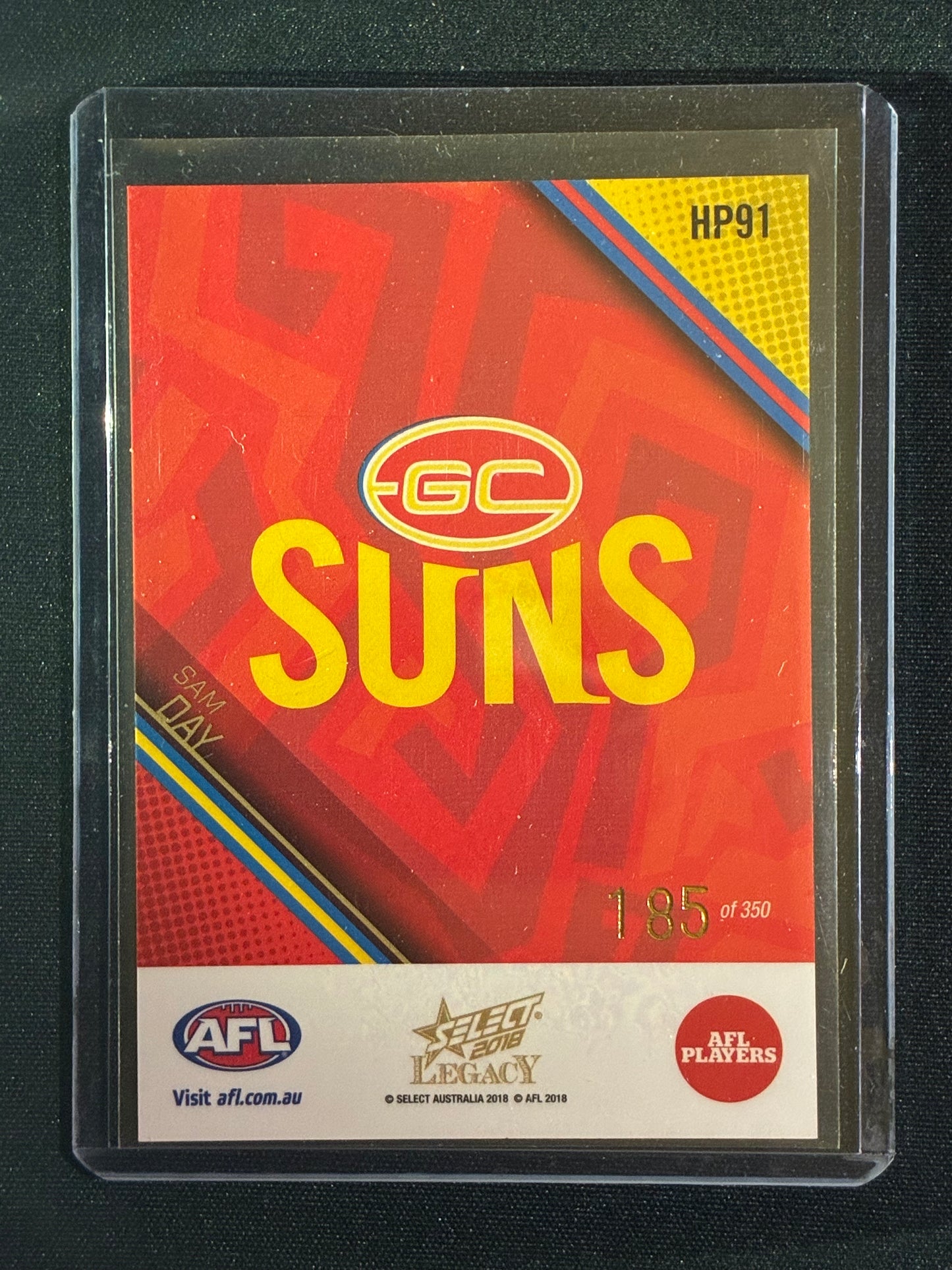 2018 Legacy SAM DAY Holographic Parallel 185/350