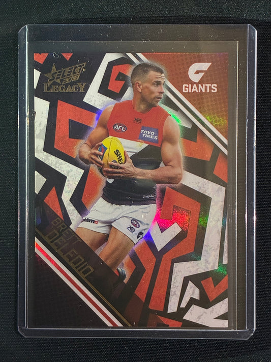 2018 Legacy BRETT DELEDIO Holographic Parallel 15/350