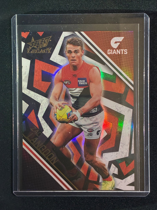 2018 Legacy ZAC LANGDON Holographic Parallel 198/350