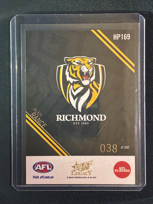 2018 Legacy ALEX RANCE Holographic Parallel 38/350